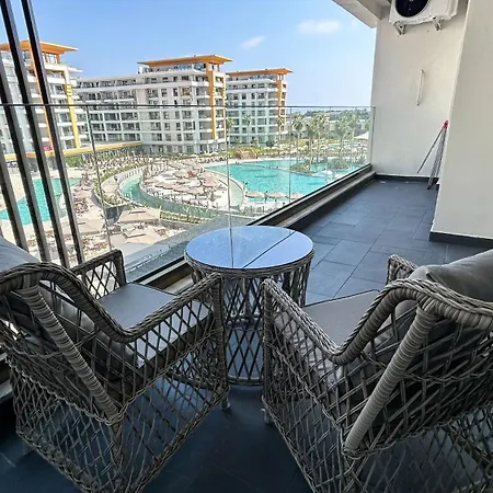 Azura World Turkler Modern 1 Bedroom With Pool View Apartament *